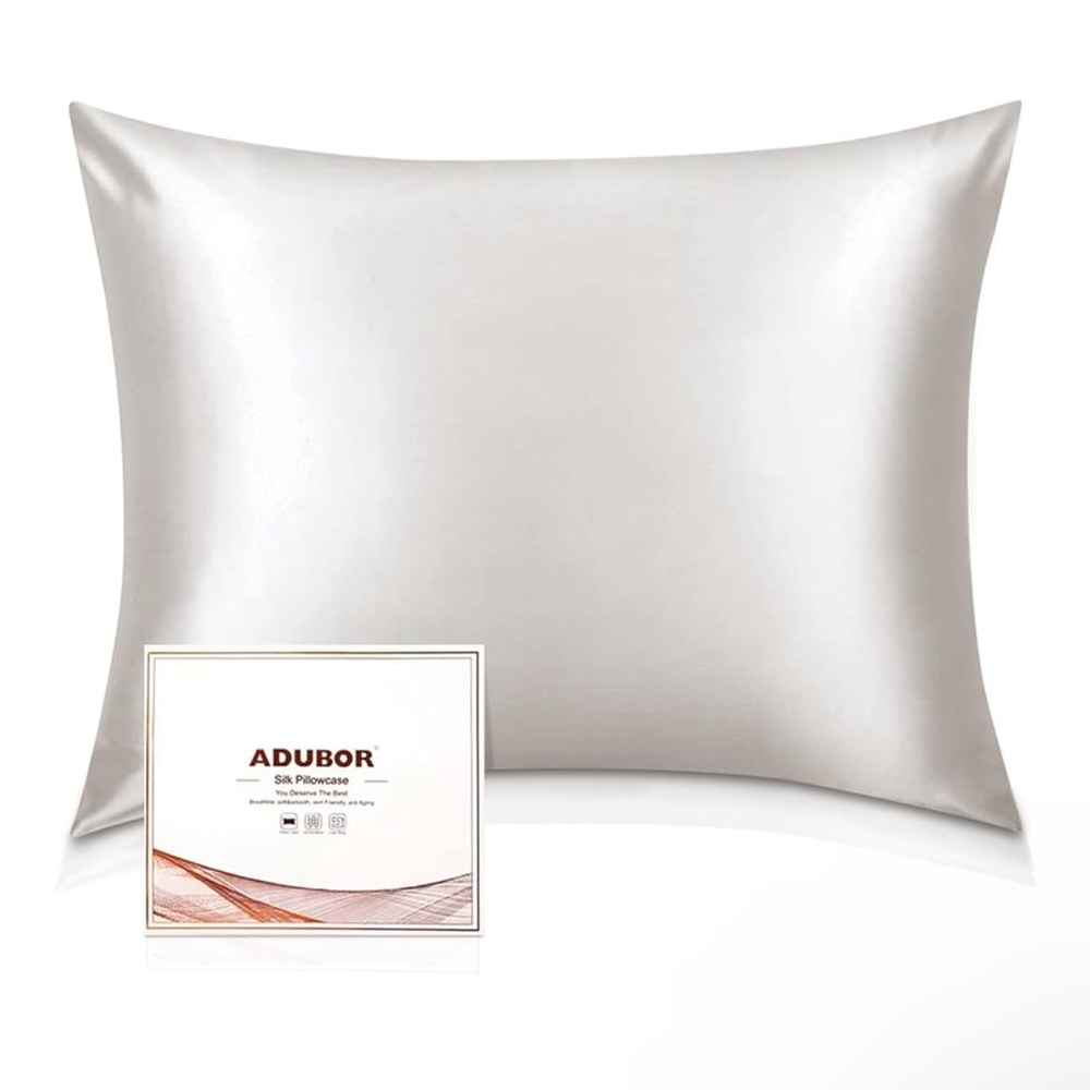Silk Pillowcase - Ivory White